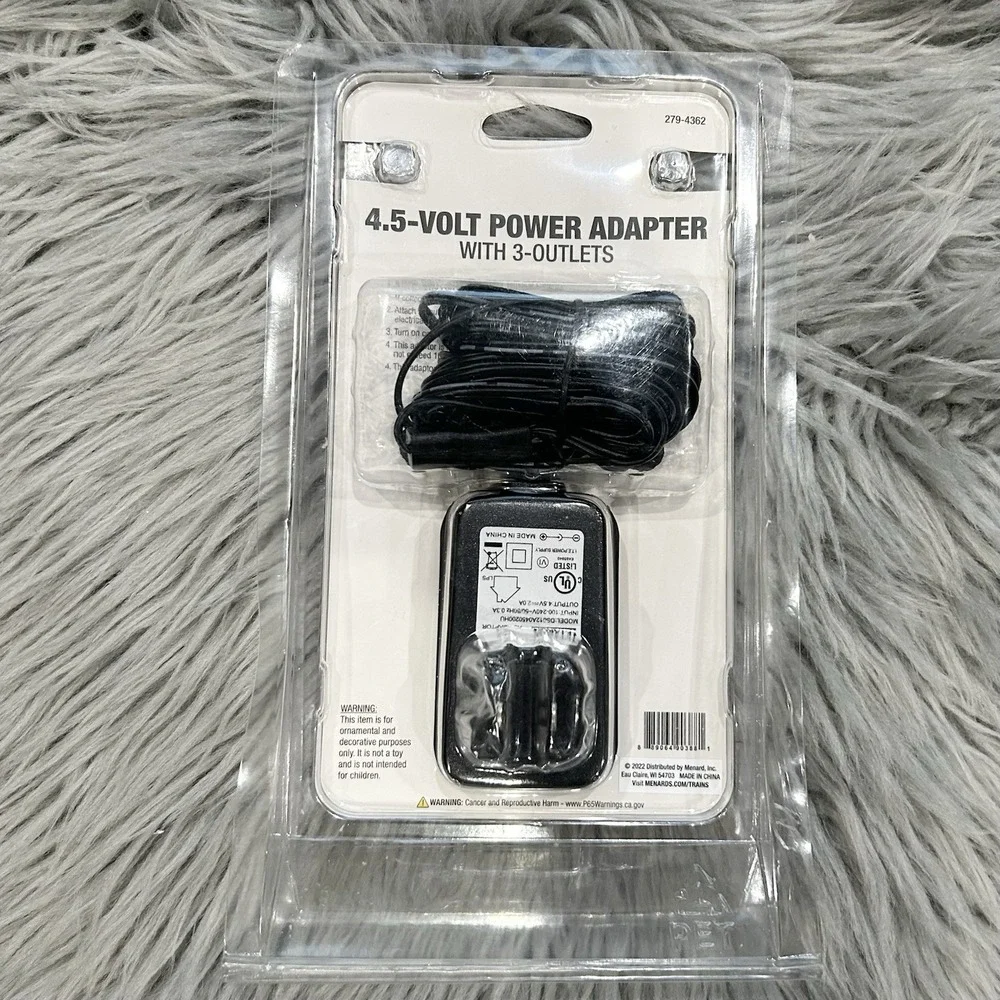 Smart Electrician‎ 4.5- Volt Power Adapter With 3-Outlets, 279-4362
